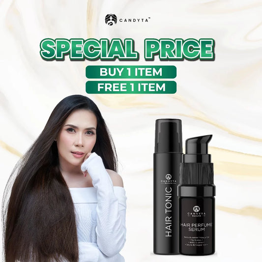 Hair Serum Perfume 20ml + Hair Tonic 30ml (Buy 1 Free 1 Item)