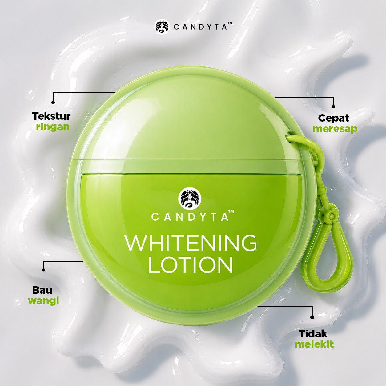 CANDYTA WHITENING LOTION WHITENING | GLUTATHIONE + VITAMIN E