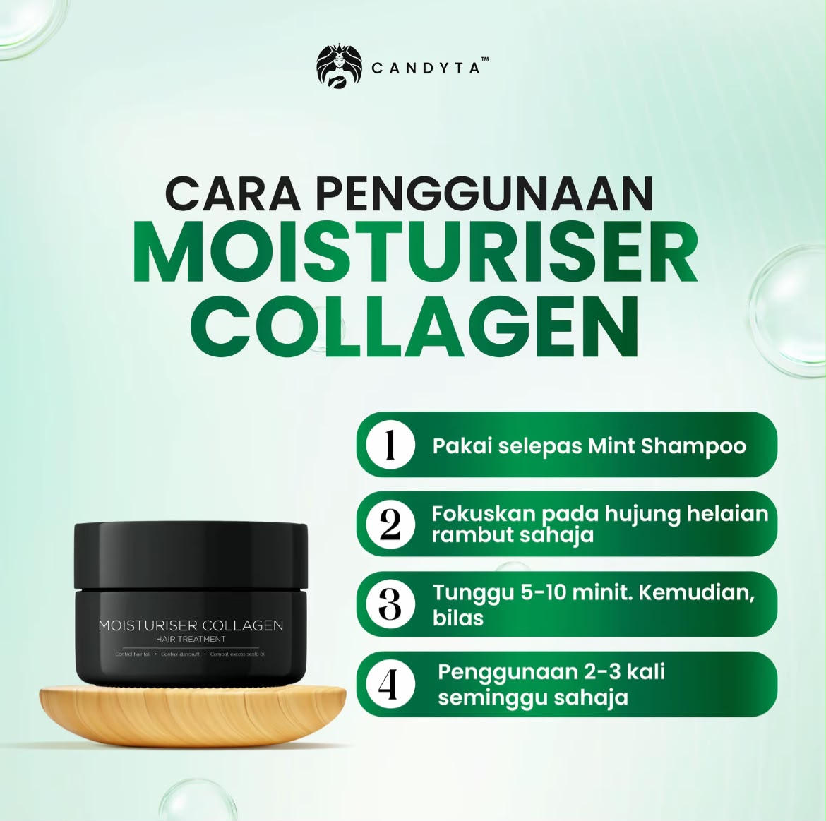 Hair Moisturiser Collagen 15ml