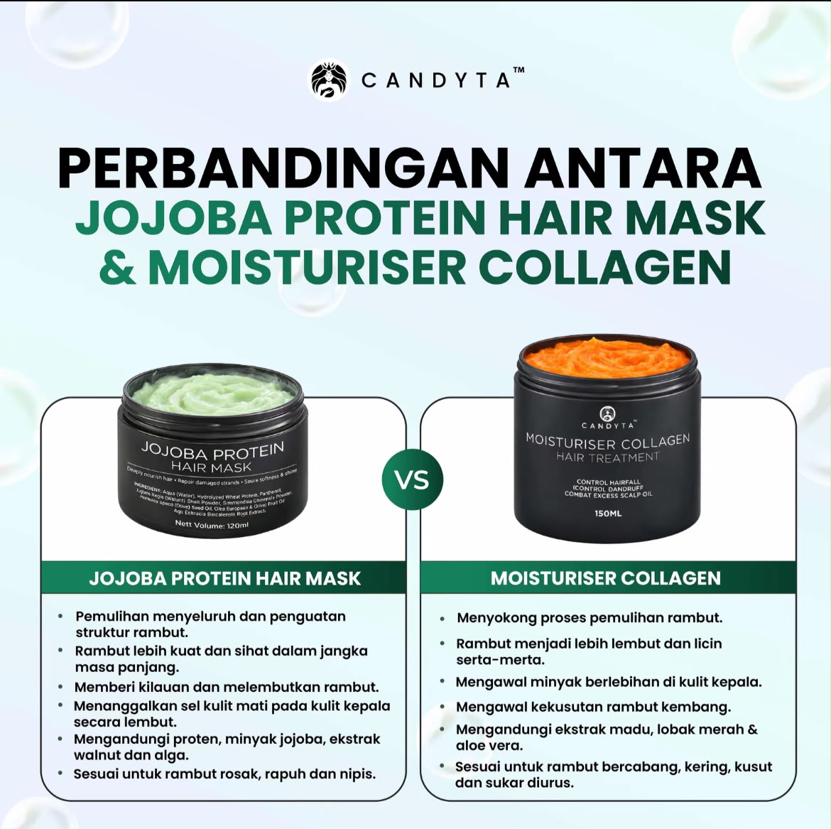 Hair Moisturiser Collagen 15ml