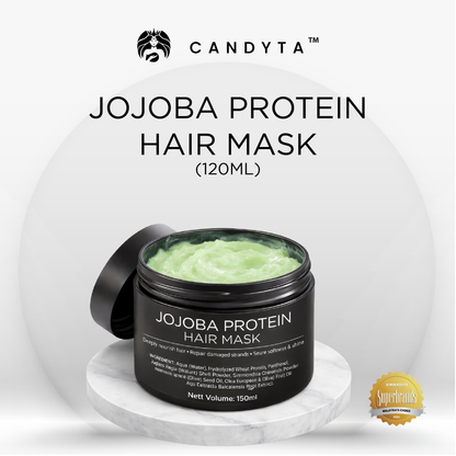 🌿 CANDYTA JOJOBA PROTEIN HAIR MASK 120ML